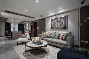 160平现代简约别墅豪宅 富海澜湾半岛装修实景图赏析